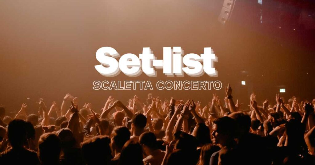 Scaletta Umberto Tozzi Roma, Palazzo dello Sport 11 marzo 2026