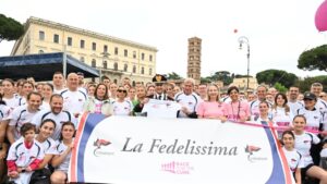 Roma Race for the cure, un premio alla «Fedelissima», la nuova squadra dei carabinieri