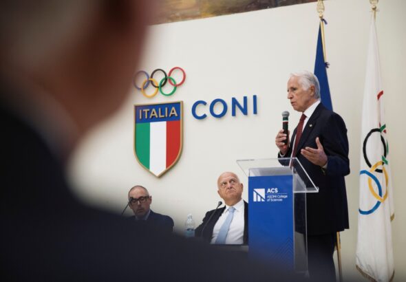 Roma, conferite al CONI le lauree honoris causa a Luciano Buonfiglio, Giovanni Malagò e altre autorità dello sport
