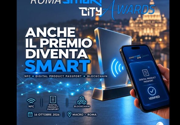 Roma Smart City Awards 2026, premi più smart e tecnologici per la terza edizione